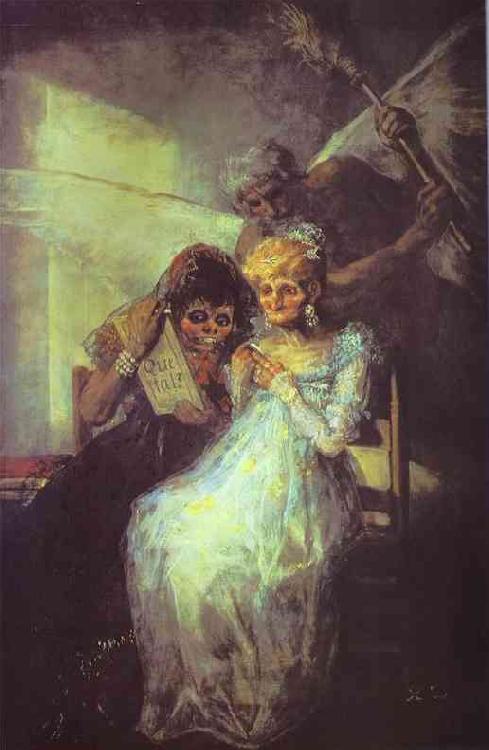 Francisco Jose de Goya Time of the Old Women oil painting image